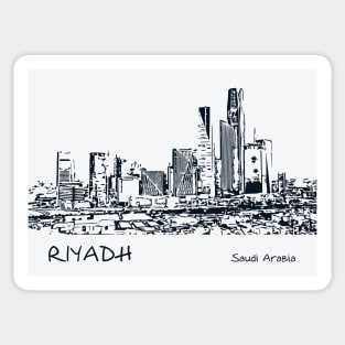 Riyadh Saudi Arabian Sticker